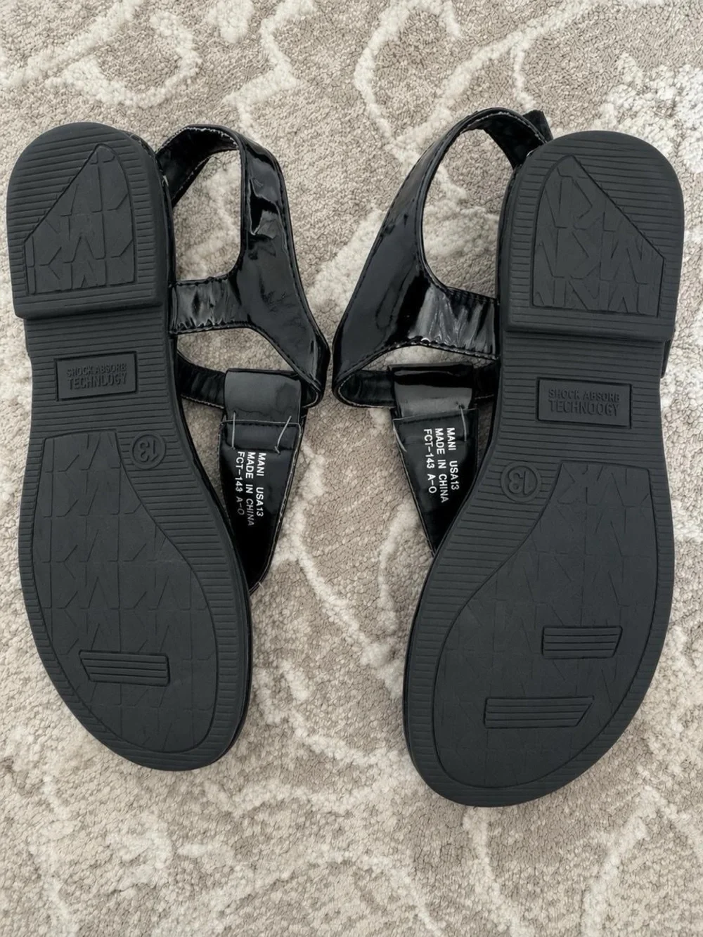 Michael Kors glossy black